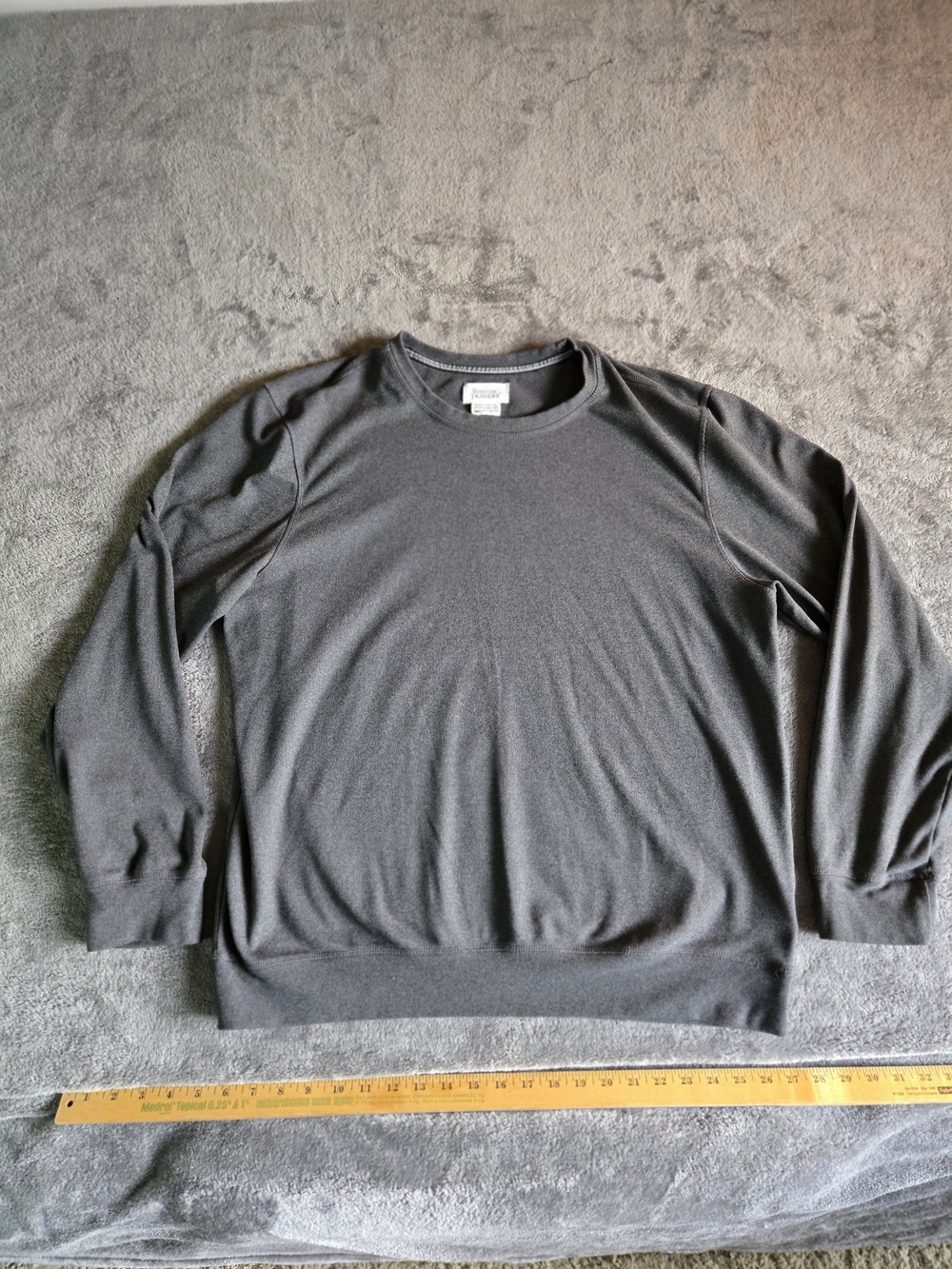 Boston Traders Men's Charcoal Gray Crewneck Sweatshirt
